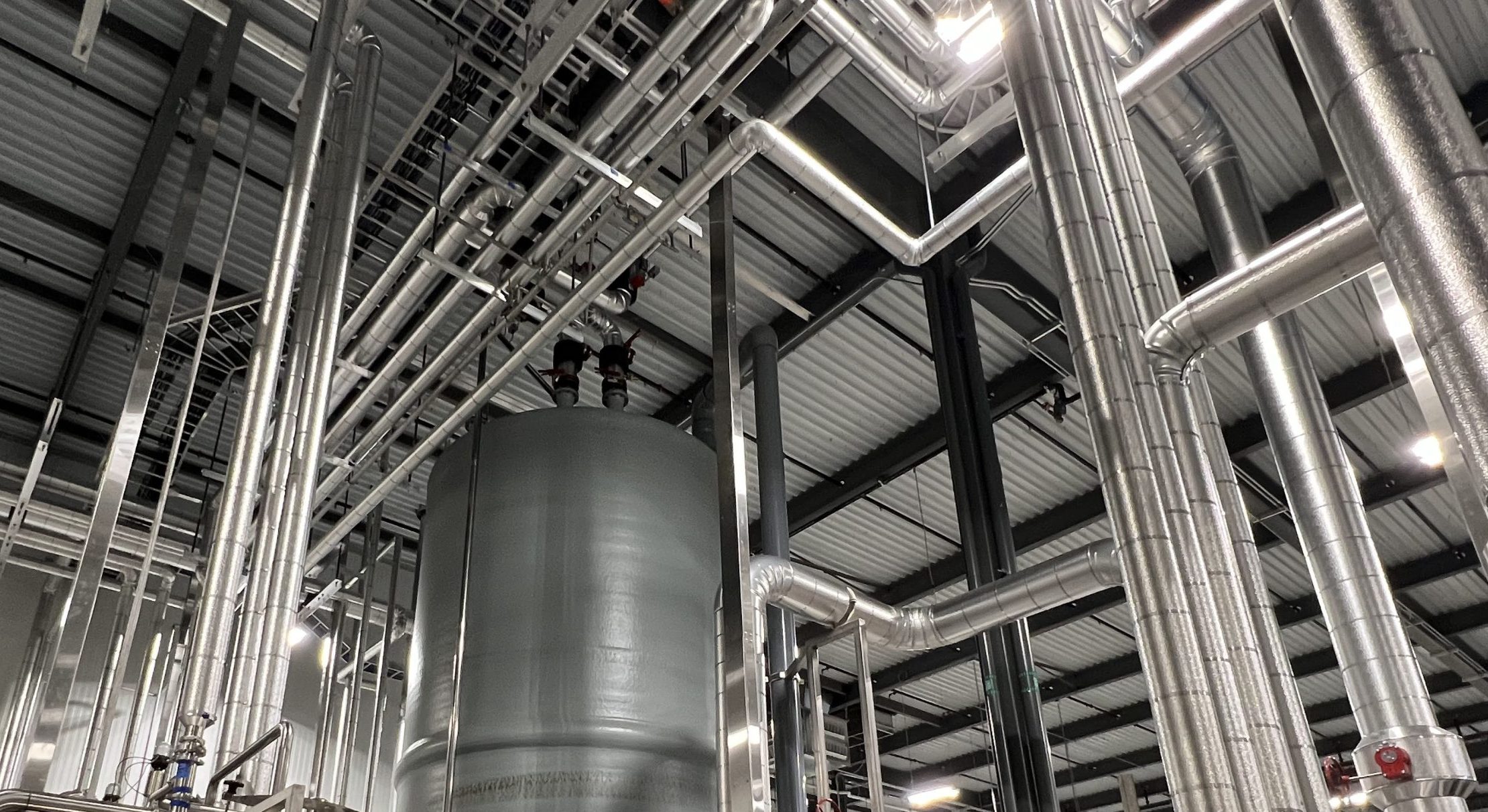 A system-wide view of industrial piping infrastructure—highlighting the critical role of pipe supports in maintaining flow, alignment, and safety