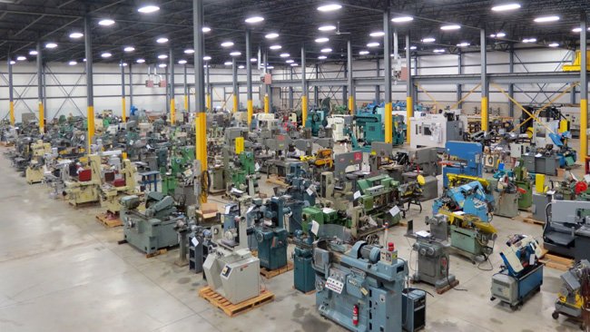 machinery in a factory or installing new systems